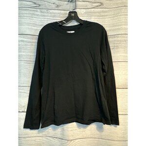 The Classic T-Shirt Company Black Long Sleeve Shirt Size L